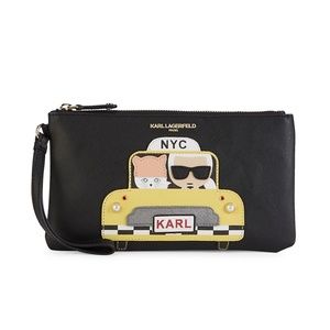 Karl Lagerfeld NYC Taxi wristlet